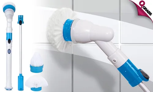 Cordless Rechargeable Spin Scrubber!